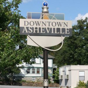 Asheville NC wayfinding