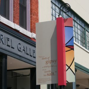 Back of Vehicular sign Detail