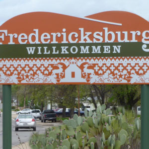 Fredericksburg, TX Welcome Gateway
