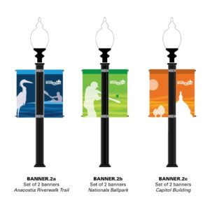 Capitol Riverfront Banner Design drawings