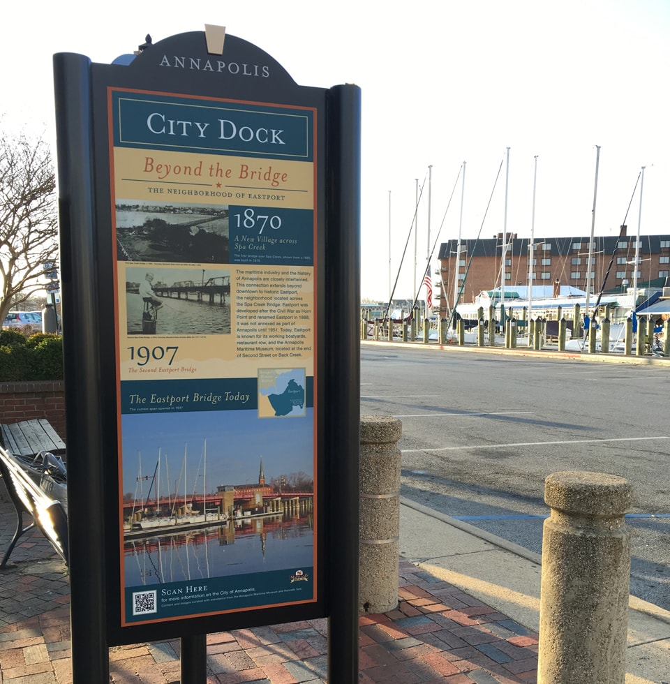 Annapolis City Dock Kiosk