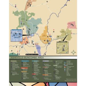 Asheville Regional Kiosk Map