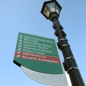 Augusta, GA Pedestrian Signage