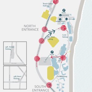 Carthage College Vehicular Entry Points