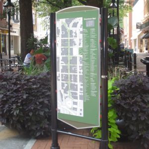 Charlottesville, VA Kiosk Map