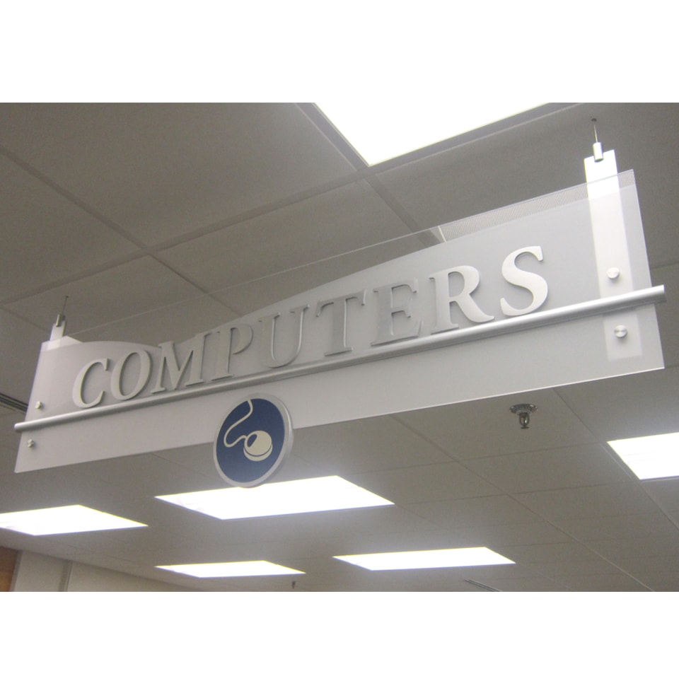 Chester County Library Interior Signage