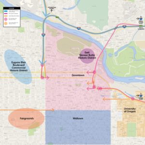 City of Eugene, OR Districts