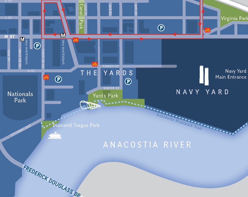 Capitol Riverfront Orientation Map