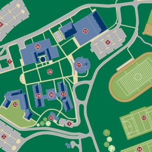 Episcopal Academy Map