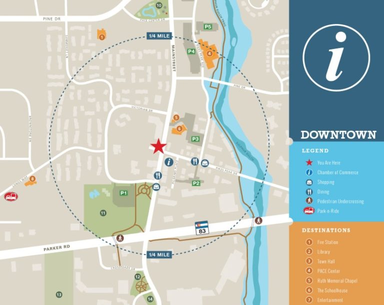 Cota Bus Route Map