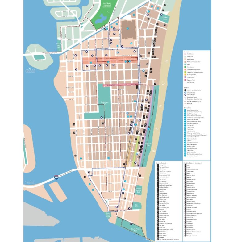 Miami Beach Maps | MERJE DESIGN