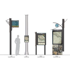 Missoula Pedestrian Schematic Drawing