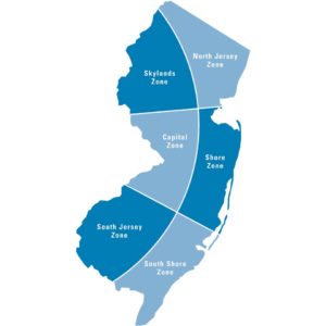 New Jersey Sections Graphic