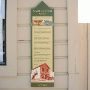 Novato Interpretive Sign