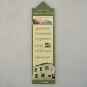 Novato Interpretive Sign