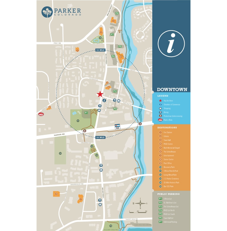 Parker Full Size Kiosk Orientation Map