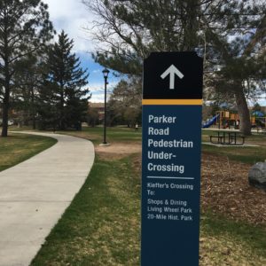 Parker, CO Undercrossing ID