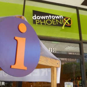 Downtown Phoenix, AZ Information Kiosk