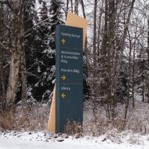 University of Alaska, Anchorage Vehicular Directional