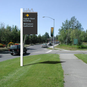 University of Alaska, Anchoarge Vehicular Signage