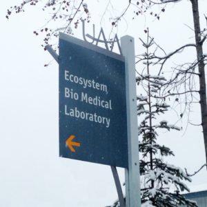 University of Alaska, Anchorage Vehicular Sign