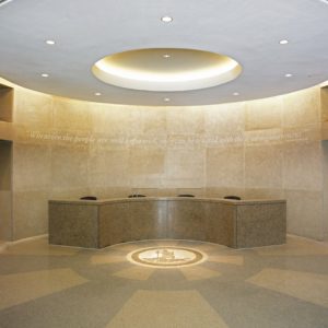 Virginia State Capitol Letter Engraving