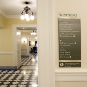 Virginia State Capitol Interior Wayfinding