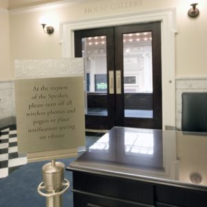 Virginia State Capitol Interior Wayfinding