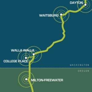Walla Walla Map