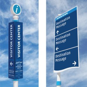 Little Rock Info and Vehicular Sign